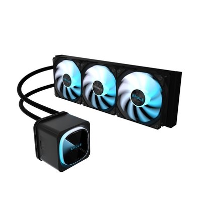 Water Cooler Gigabyte Gaming 360, ARGB, 360mm, AMD e Intel, Preto - GP-GIGABYTE EAGLE 360