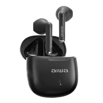 Fone de Ouvido TWS AIWA AWS-EB-05-B, Bluetooth, Estojo de Recarga, Microfone, Preto - AWS…