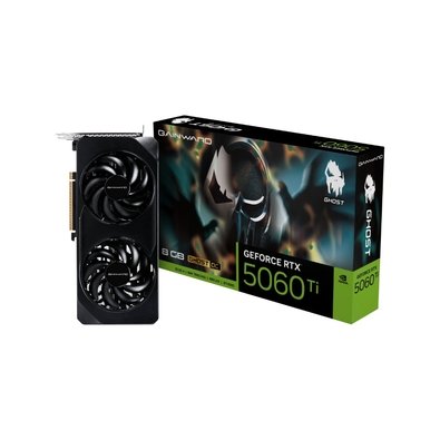 Placa de Vídeo Nvidia Gainward RTX 5060TI 8GB GHOST OC GDDR7 128BITS GAINWARD NE7506TT19P1-GB2062B