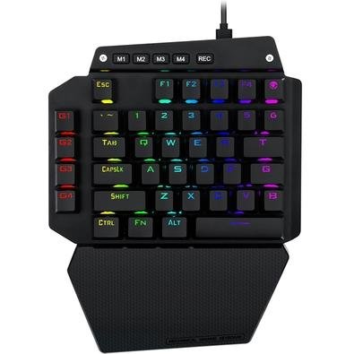 Mini Teclado Mecânico Gamer Redragon Ida, RGB, Switch Outemu Blue - K583