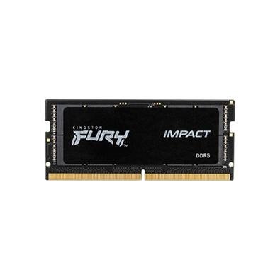 Memória RAM para Notebook Kingston Fury Impact, 16GB (2x 8GB), 4800MHz, DDR5, CL38 - KF548S38IBK2-16