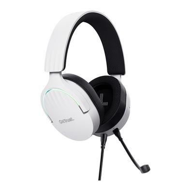 Headset Gamer Trust GXT 490W Fayzo, RGB, 7.1, Drive 50mm, USB, PC e Console, Branco - 25302