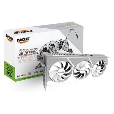 Placa de Vídeo RTX 4080 Super X3 OC White Inno3D NVIDIA GeForce, 16GB GDDR6X, DLSS, Ray Tracing, G-Sync - N408S3-166XX-18703259