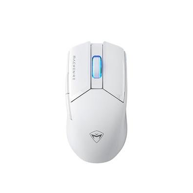 Mouse Gamer Sem Fio Machenike M7 Pro, RGB, 8000 DPI, 6 Botões, Wireless, Branco - M710BBR