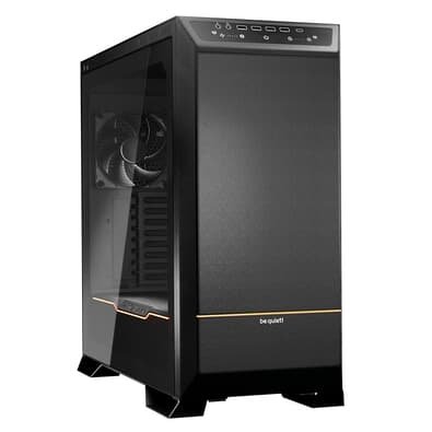 Gabinete Gamer RGB Be quiet! Dark Base Pro 901, Full Tower, E-ATX, Letaral em vidro temperado, Com 3 Ventoinhas, Preto - BGW50