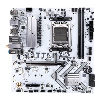 Placa Mãe Colorful BATTLE-AX A620M-GHA WIFI V14, AMD AM5, M-ATX, DDR5, Bluetooth, Wi-Fi - BATTLE-AX A620M-GHA WIFI V14