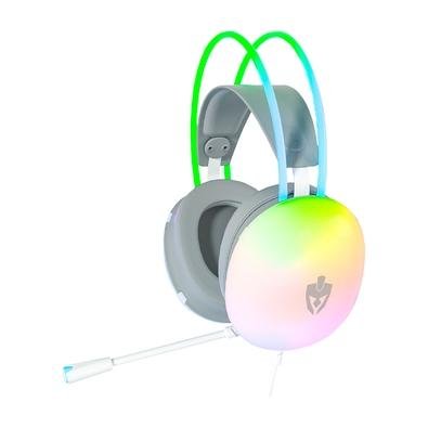 Headset Gamer Evolut EG309 Lumini, RGB, Driver 50mm, USB e 3.5mm, Transparente - EG309