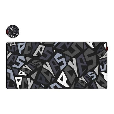Mousepad Gamer Pcyes Signature Extended, 900x420mm, Preto Vulcan - Pms90x42bv