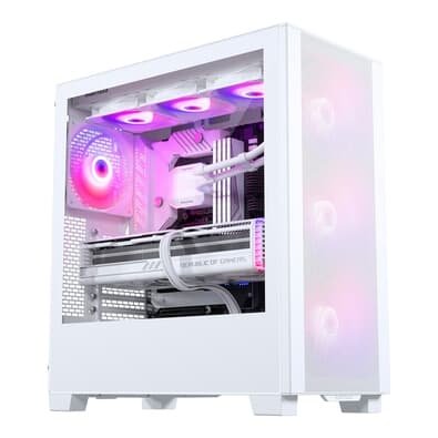 Gabinete Gamer Phanteks Xt Pro Ultra, Mid Tower, Lateral em Vidro, Com 4 Fan, Branco - PH-XT523P1_DWT01