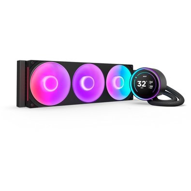Watercooler NZXT Kraken Elite 420 RGB V2, Preto, RL-KR42E-B2