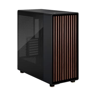 Gabinete Fractal Design North XL Charcoal Black, E-ATX, Mid Tower, Lateral em Vidro, Preto - FD-C-NOR1X-02 Tempered Glass