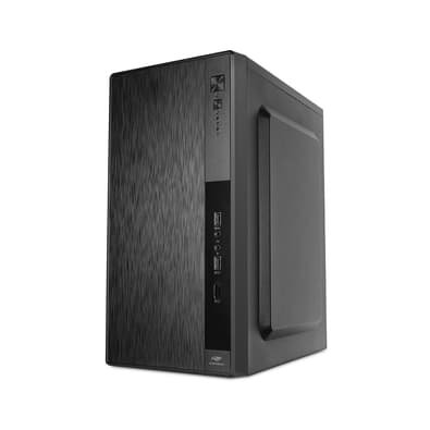 Gabinete C3Tech Micro ATX, Mid Tower, Com Fonte 200W, Preto - MT-31V2BK