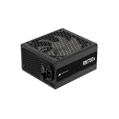 Fonte Corsair RMx Series RM750x, 750W, ATX 3.1, Cybenetics Gold, Modular, Preto - CP-9020285-BR
