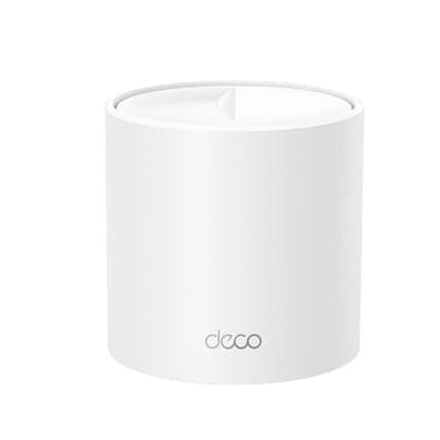 Roteador Mesh TP-Link Deco X10, Wi-Fi 6, AX1500, Dual-Band, 2 Portas Gigabit, Branco, Kit com 2 Unidades - Deco X10(2-pack)(BR)