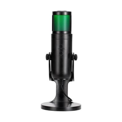 Microfone Gamer Xtrike XMC-03, Condensador, Omnidirecional, Conexão USB, Iluminação RGB, Preto - XMC-03