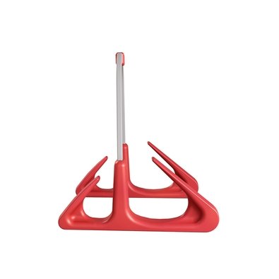 Suporte vertical para Notebook e Tablet Octoo LiteStand Vertical, Ice Silver e Vermelho - 9572