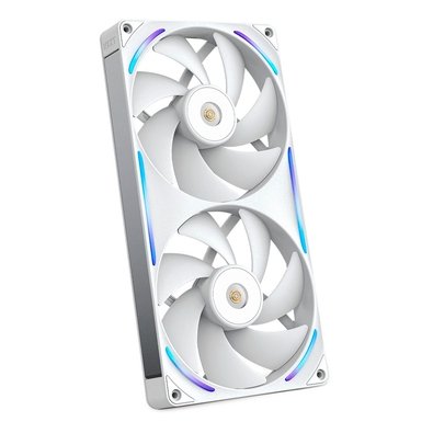 Ventoinha NZXT F280X Performance, 140mm, PWM, RGB, 2x Single-Frame, Branco - RF-U28PN-W1