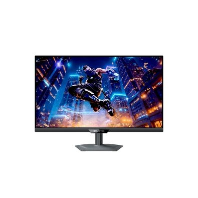 Monitor Gamer Gigabyte 27", Dual Mode, 4K, 160Hz, 1ms, IPS, G-Sync, FreeSync Premium, HDR 400, USB-C, Som Integrado, Preto - M27UP