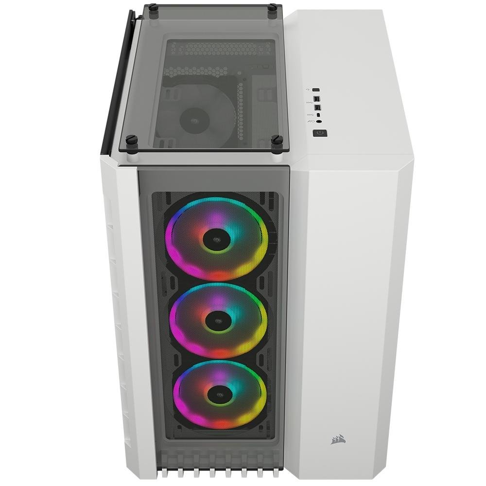 Gabinete Gamer Corsair Crystal Series 680X | KaBuM!