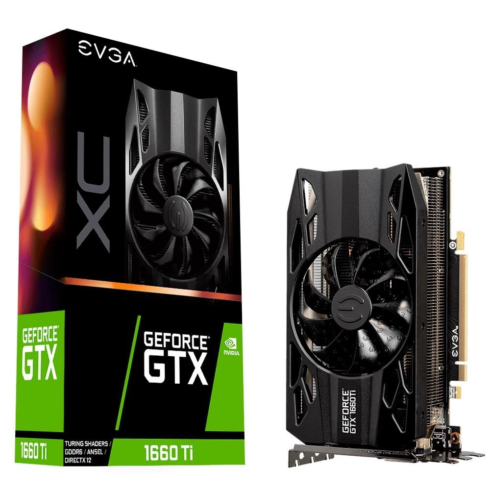 Placa de Vídeo EVGA NVIDIA GeForce GTX 1660 Ti | KaBuM!