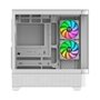Gabinete Gamer Thermaltake View 290 TG ARGB, Mid-Tower, Vidro Temperado Curvo, 3x FANs ARGB, Snow - CA-11G-00M6WN-00