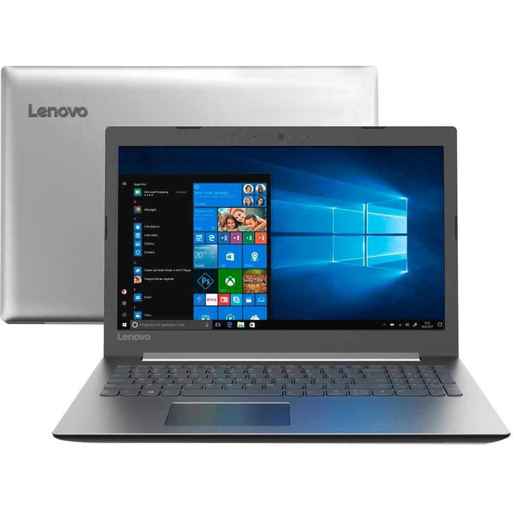 Notebook Lenovo IdeaPad 330, Intel Core i5-8250U, 8GB, 1TB, Windows 10 Home, 15.6´, Prata - 81FE0002BR Notebook Lenovo IdeaPad 330, Intel Core i5-8250U, 8GB, 1TB, Windows 10 Home, 15.6´, Prata - 81FE0002BR