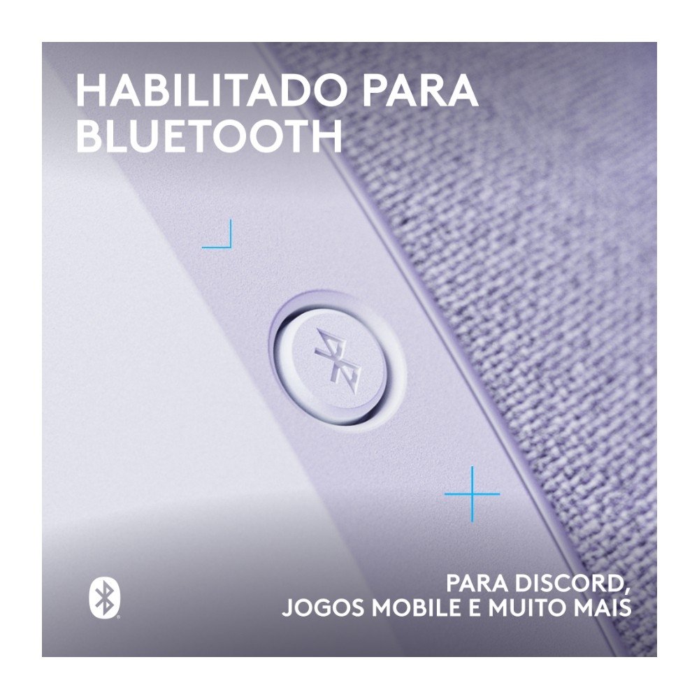 Headset Gamer Sem Fio Logitech G321 LIGHTSPEED, Bluetooth, Compatível com PC, PS4, PS5 e Nintendo Switch, Branco - 981-001568