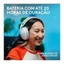 Headset Gamer Sem Fio Logitech G321 LIGHTSPEED, Bluetooth, Compatível com PC, PS4, PS5 e Nintendo Switch, Branco - 981-001568