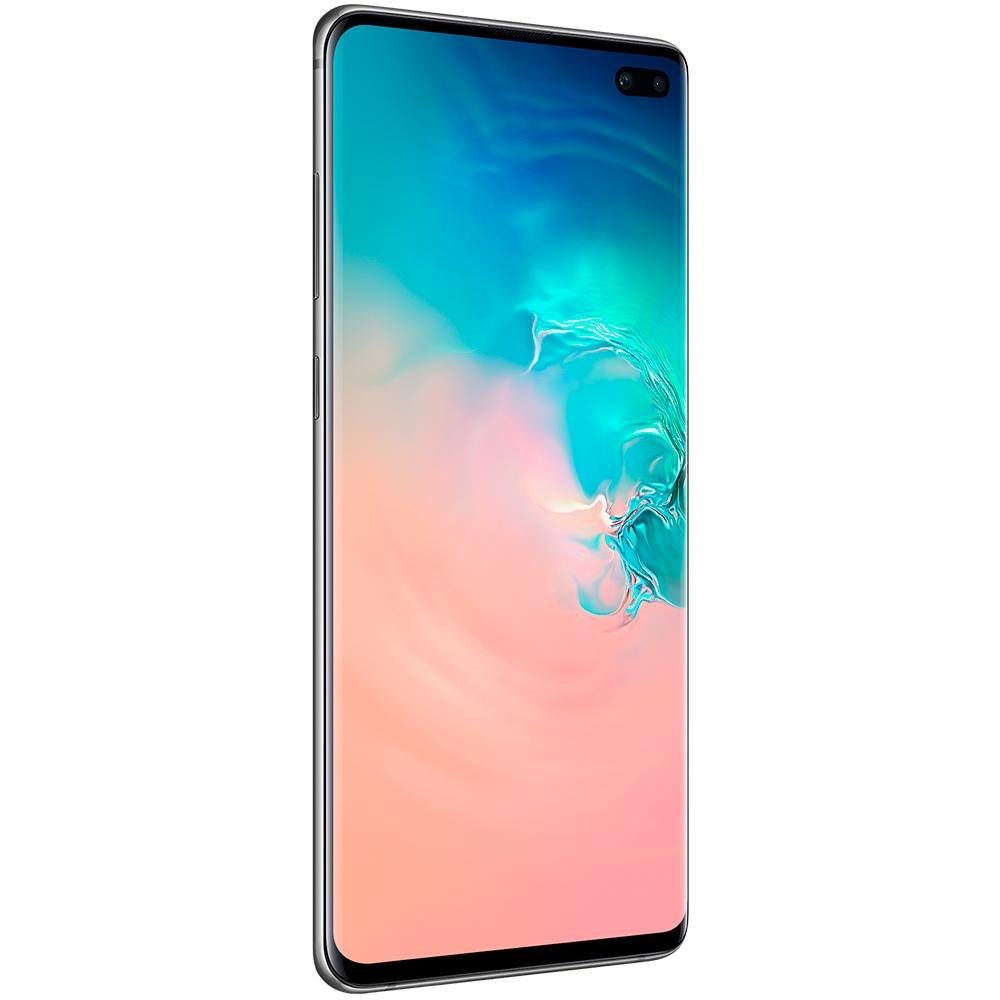 Smartphone Samsung Galaxy S10+, 128GB, 16MP, Tela 6.4´, Branco - SM-G975F/1DL