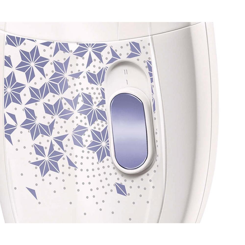 Depilador Philips Satinelle, Bivolt, Branco e Roxo - HP6423/31 Depilador Philips Satinelle, Bivolt, Branco e Roxo - HP6423/31