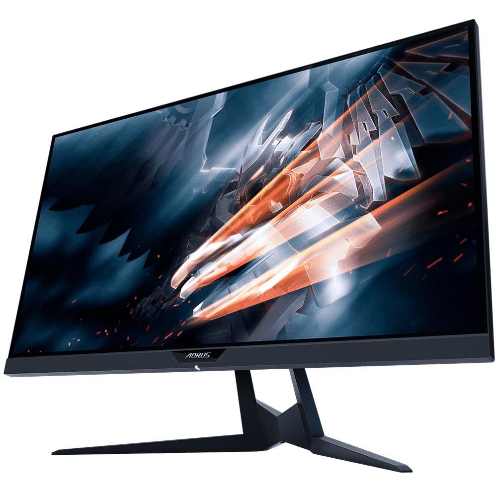 Monitor Gamer Gigabyte Aorus 27´ Widescreen, QHD, IPS, HDMI/Display Port, 144Hz, 1ms, Altura Ajustável - AD27QD Monitor Gamer Gigabyte Aorus 27´ Widescreen, QHD, IPS, HDMI/Display Port, 144Hz, 1ms, Altura Ajustável - AD27QD