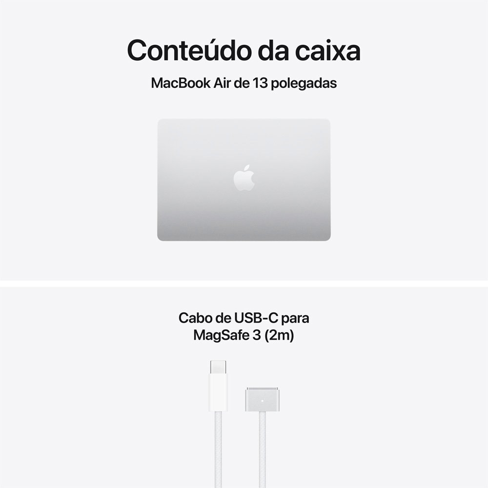 MacBook Air Apple M5 16GB RAM 512GB SSD | KaBuM!