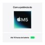 MacBook Air Apple 13.6" Chip M5, CPU de 10 Núcleos, GPU de 10 Núcleos, Neural Engine de 16 Núcleos, 1TB, Azul-céu - MDHJ4BZ/A