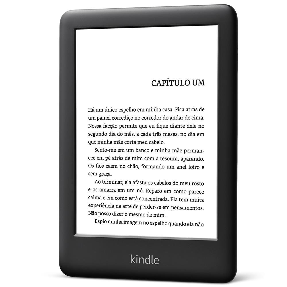 Kindle 10ª Geração Preto, Luz Integrada, Wi-Fi, 4GB - AO0740 Kindle 10ª Geração Preto, Luz Integrada, Wi-Fi, 4GB - AO0740