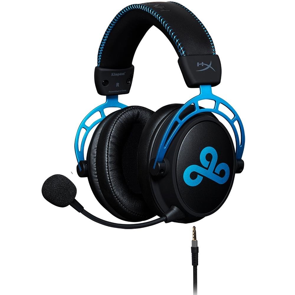Headset Gamer HyperX Cloud Alpha Cloud9 Edition | KaBuM!