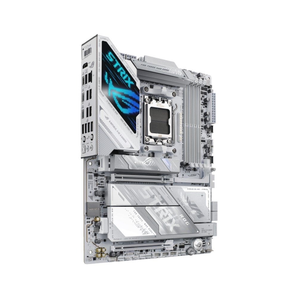 Placa Mãe ASUS ROG STRIX X870E-A GAMING WIFI7 NEO, AMD AM5, ATX, DDR5, Wi-fi 7, Branco - 90MB1P30-M0EAY0