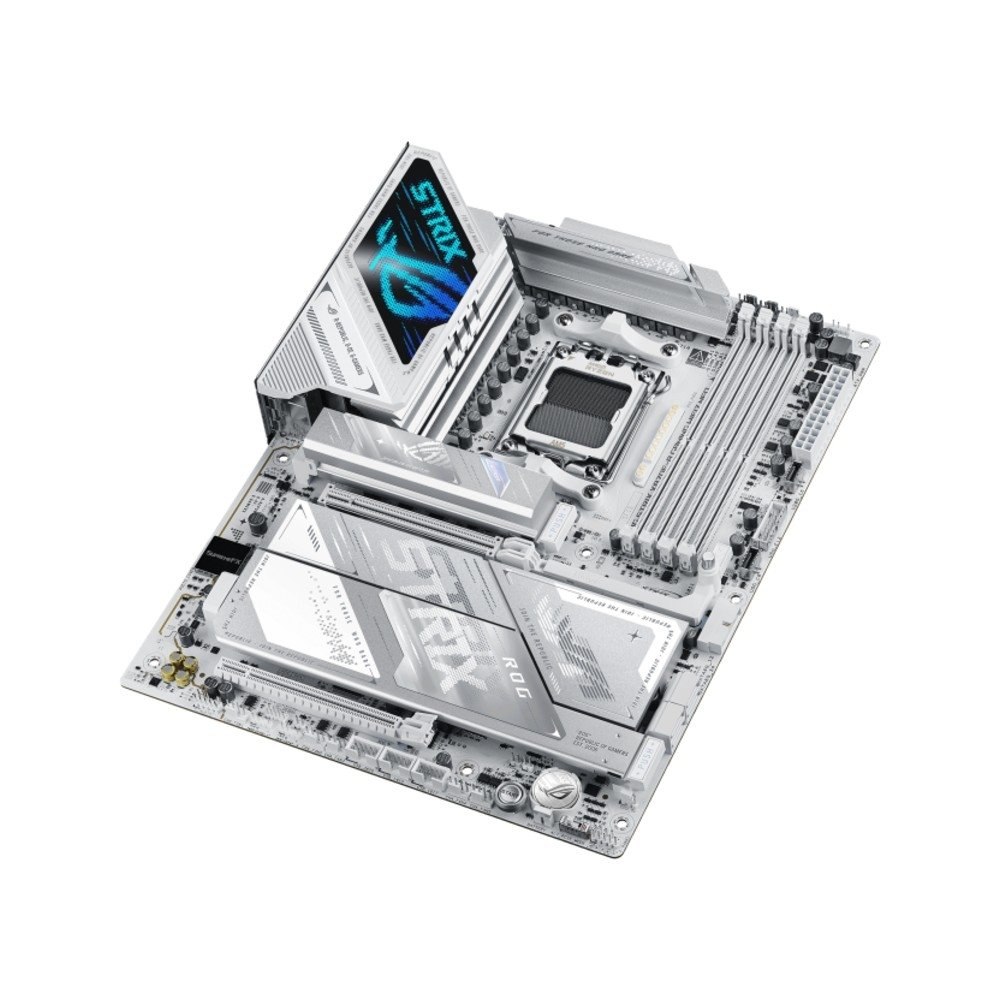 Placa Mãe ASUS ROG STRIX X870E-A GAMING WIFI7 NEO, AMD AM5, ATX, DDR5, Wi-fi 7, Branco - 90MB1P30-M0EAY0