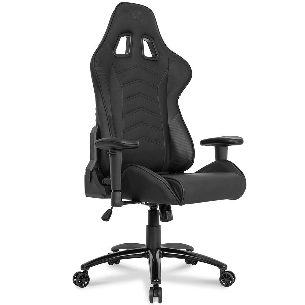 Cadeira Gamer Ergonômica DT3 Elise, Até 130Kg, Reclinável, Preto - 11833-6 Cadeira Gamer Ergonômica DT3 Elise, Até 130Kg, Reclinável, Preto - 11833-6