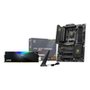 Memória RAM XPG Lancer, RGB, 32GB (2x16GB) + Placa-Mãe MSI MAG X870 Tomahawk WiFi