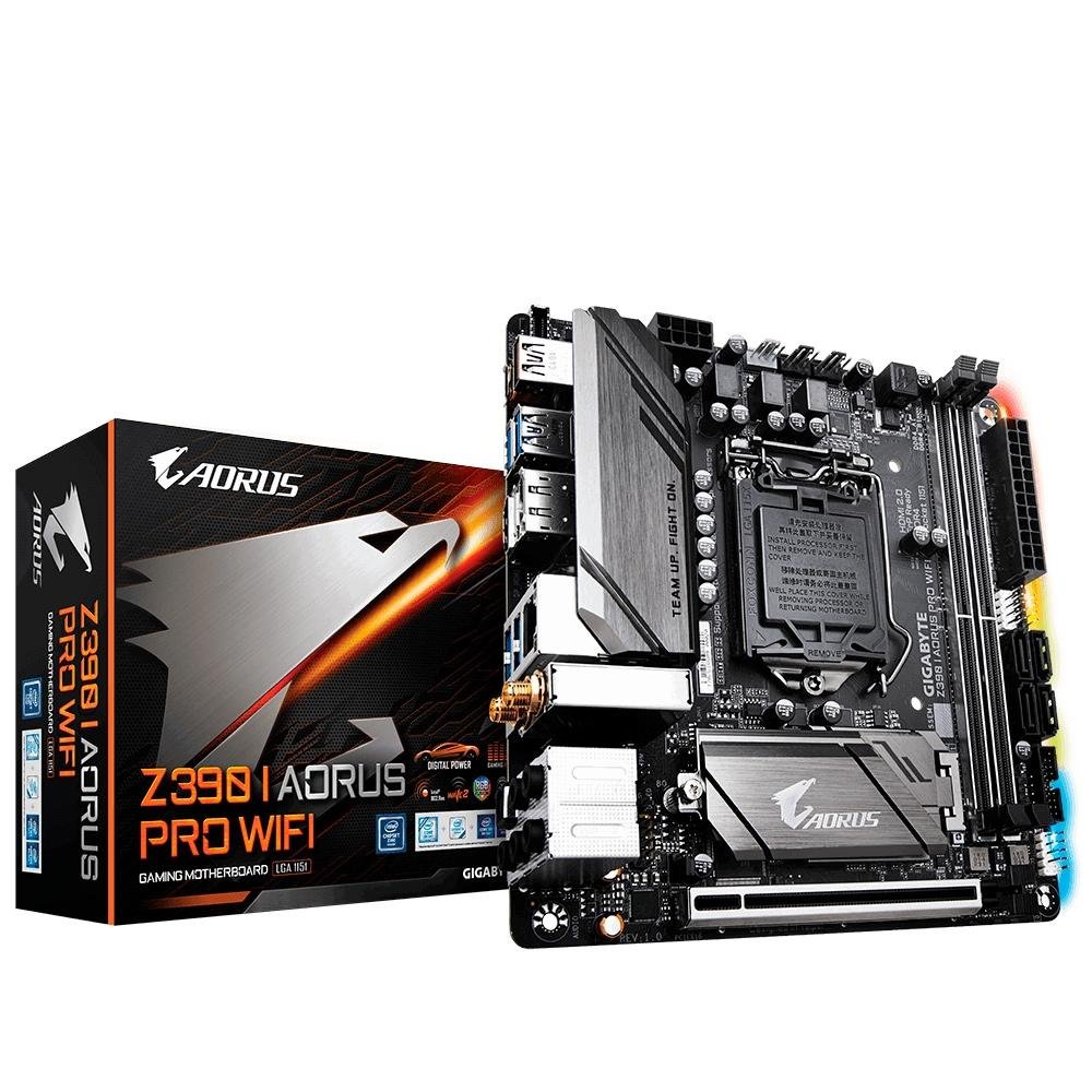 Placa Mãe Gigabyte Aorus Z390 I Aorus Pro Wi-Fi, Intel LGA 1151
