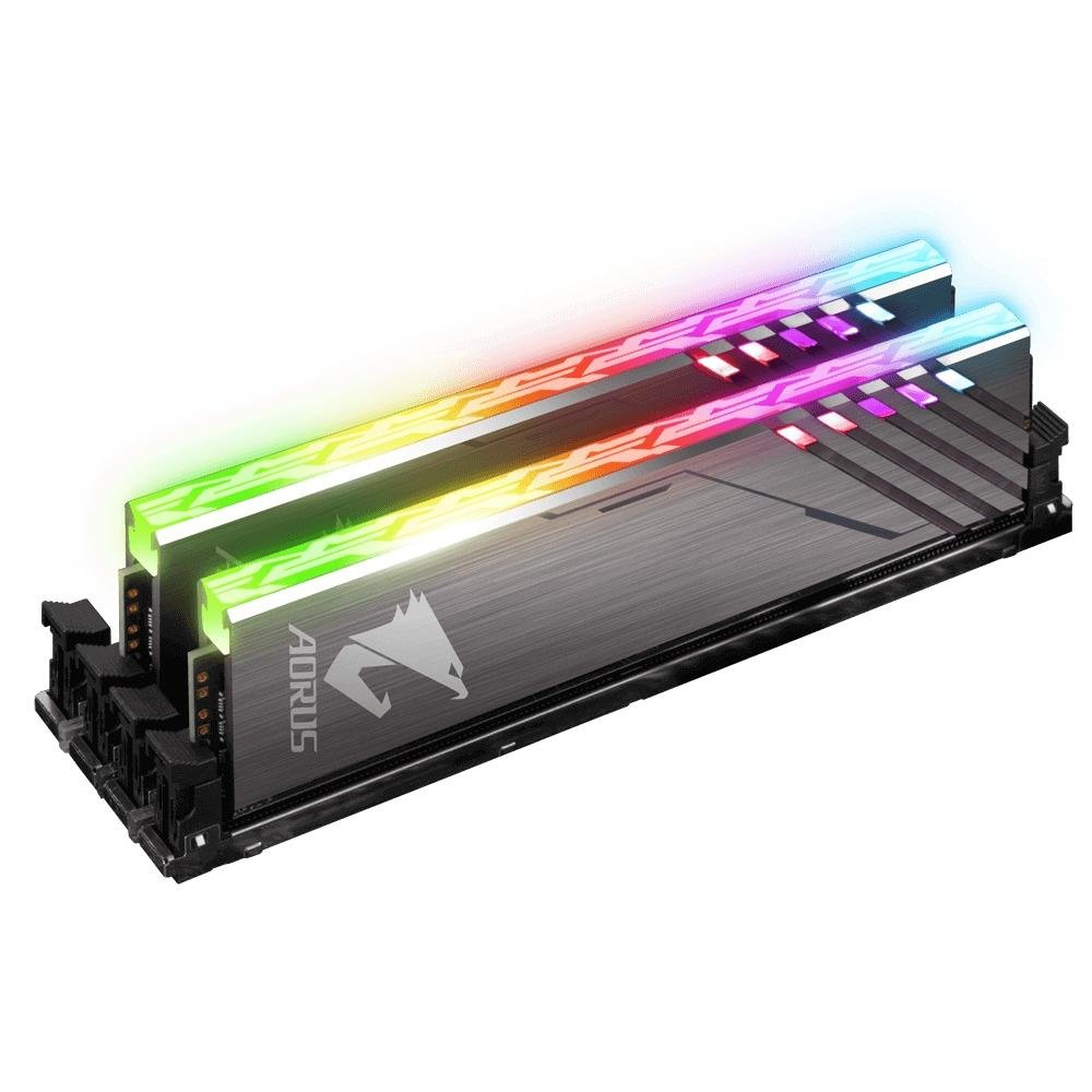 Memória Gigabyte Aorus RGB, 16GB (2x8GB), 3200MHz, DDR4, CL16