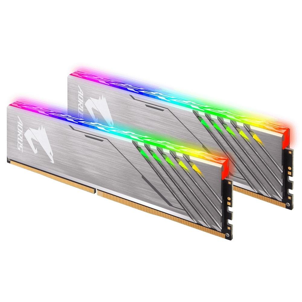 Memória Gigabyte Aorus RGB, 16GB (2x8GB), 3200MHz, DDR4, CL16