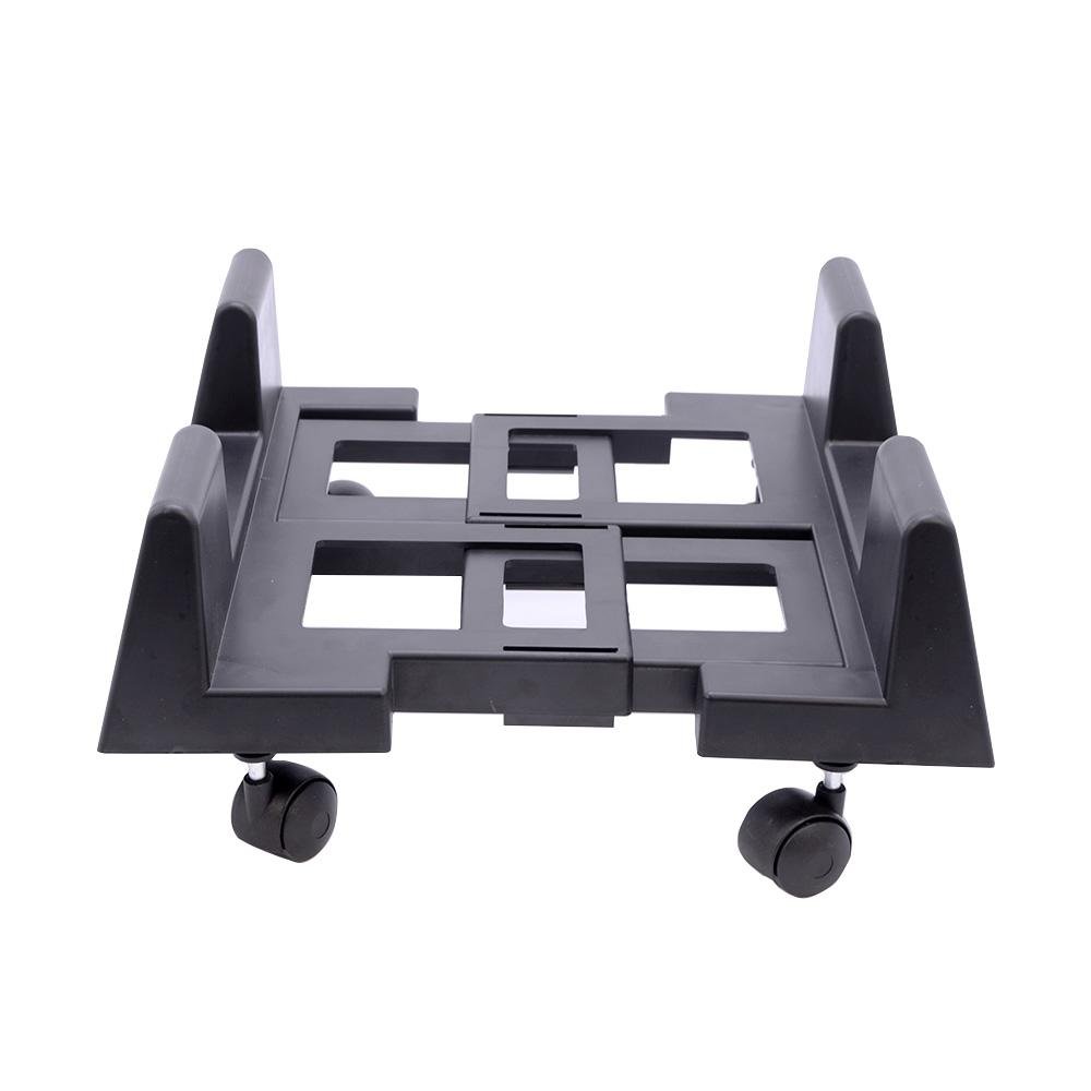 Suporte para Gabinete com Rodas Preto, C3TECH SC-20BK - Imagem 2