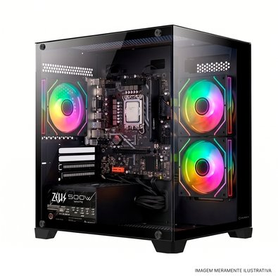 PC Gamer KaBuM! Intel Core i3-12100, 8GB DDR4, SSD 480GB