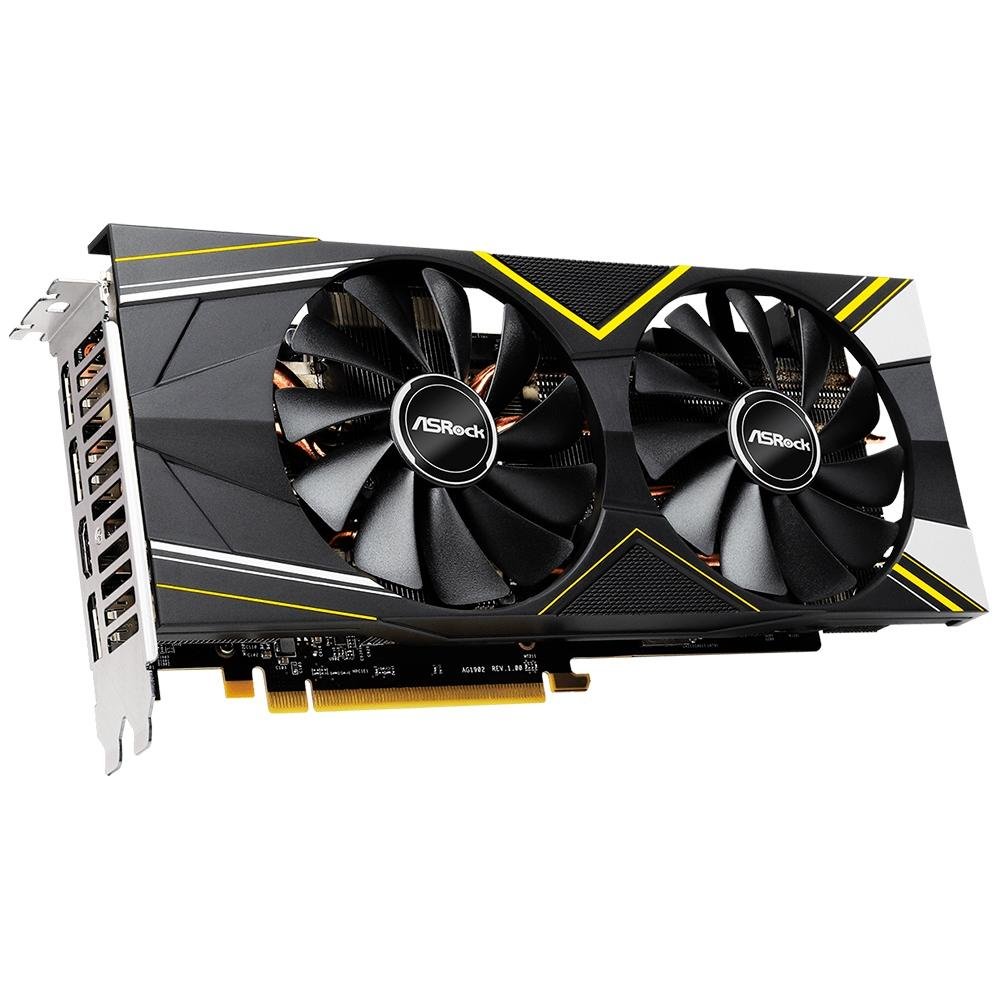 Placa de Video Asrock AMD Radeon RX 5700 XT Challenger D OC, 8GB, GDDR6 - 90-GA18ZZ-00UANF