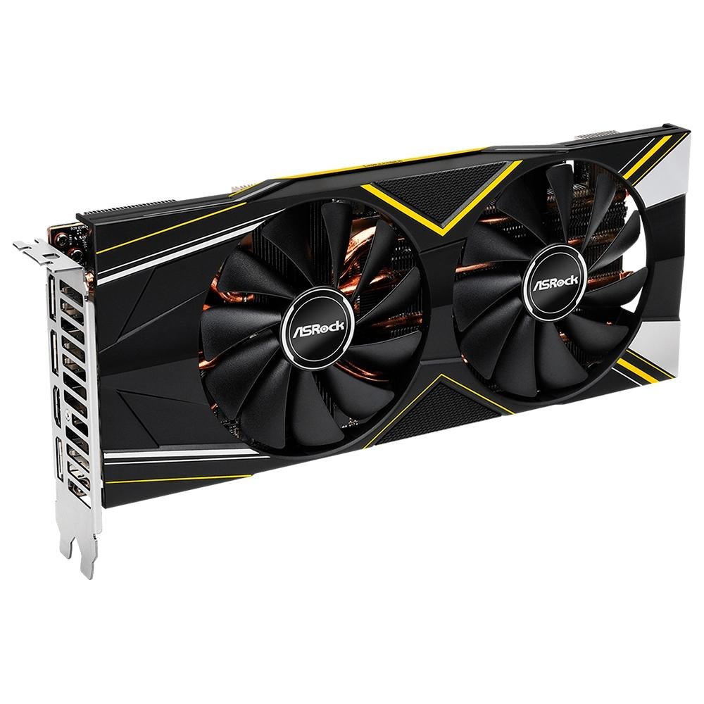 Placa de Video Asrock AMD Radeon RX 5700 XT Challenger D OC, 8GB, GDDR6 - 90-GA18ZZ-00UANF