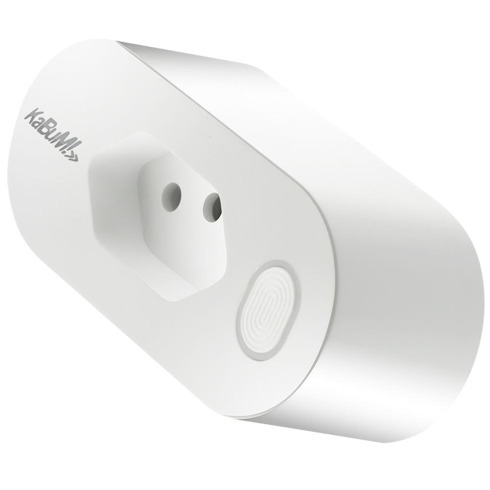 (NÃO COMPRAR, SEM ANATEL) Tomada KaBuM! Smart, Bivolt, 16A, Wi-Fi, Smart Home