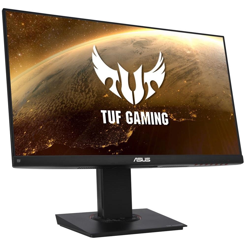 Monitor Gamer ASUS TUF 23.8" Wide, 144 Hz, Full HD, 1ms, IPS, DisplayPort e HDMI, FreeSync, Ajuste de Altura, Vesa, Som Integrado - VG249Q Monitor Gamer ASUS TUF 23.8" Wide, 144 Hz, Full HD, 1ms, IPS, DisplayPort e HDMI, FreeSync, Ajuste de Altura, Vesa, Som Integrado - VG249Q