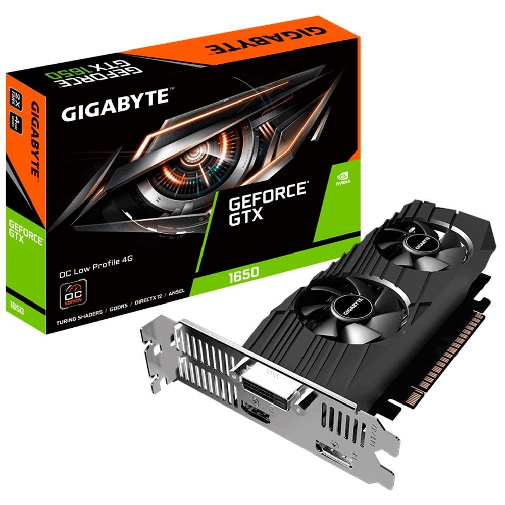 GeForce GTX 1650 4GB ロープロファイル Placa de Vídeo Gigabyte NVIDIA GeForce GTX 1650 OC Low Profile
