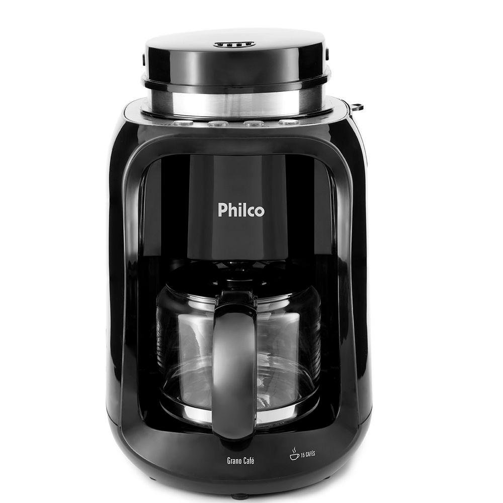 Cafeteira Philco Grano Café PCF23P, 15 Xícaras, 600W, 220V, Preta - 53902058 Cafeteira Philco Grano Café PCF23P, 15 Xícaras, 600W, 220V, Preta - 53902058